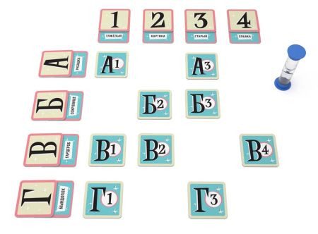 Настольная игра Кодовые слова Стиль жизни