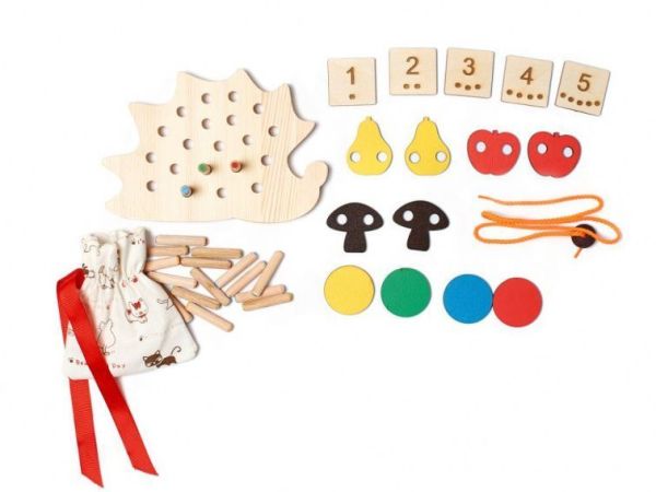 Развивающая игра "Добрый ежик" Smile Decor