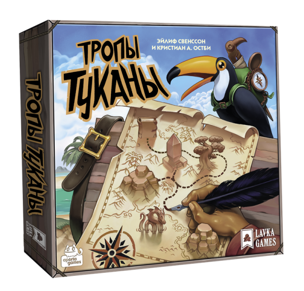 Набор игр Lavka Games Тропы Туканы + Тропы Туканы. Паромы