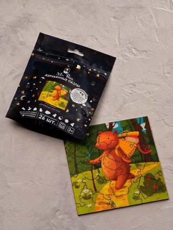 Деревянный пазл "Маша и Медведь" Mr. Puzz