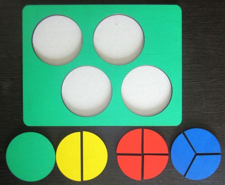 Дроби. Б.П.Никитин 1 уровень Smile Decor