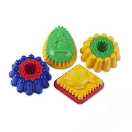 Формочка для песка двуцветная с рисунком Spielstabil