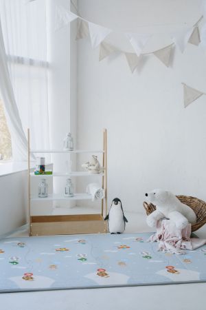 Детский коврик Parklon Eco Clean Летучие Мишки, 210x140x1.3 см