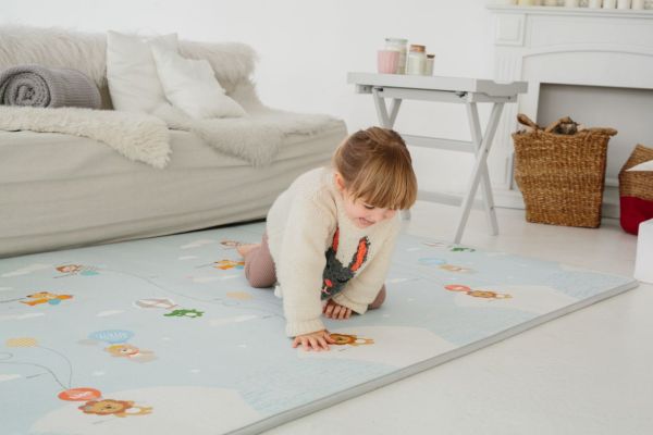 Детский коврик Parklon Eco Clean Летучие Мишки, 210x140x1.3 см