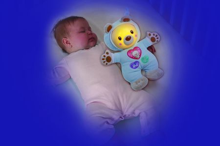 Игрушка VTech Светящийся мишка для сна