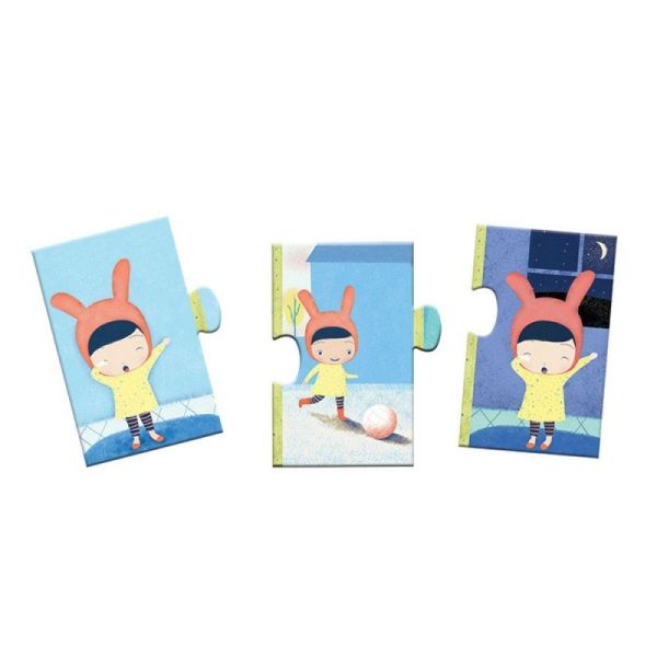 Пазл Djeco Как прошел мой день?