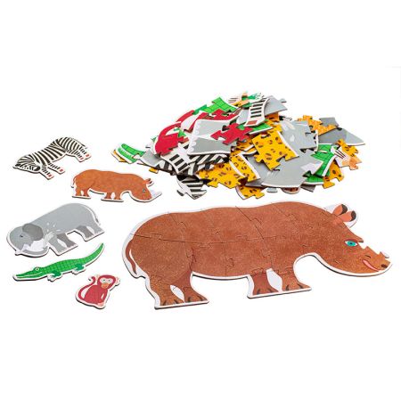 Пазл - гигант Генри и друзья Djeco