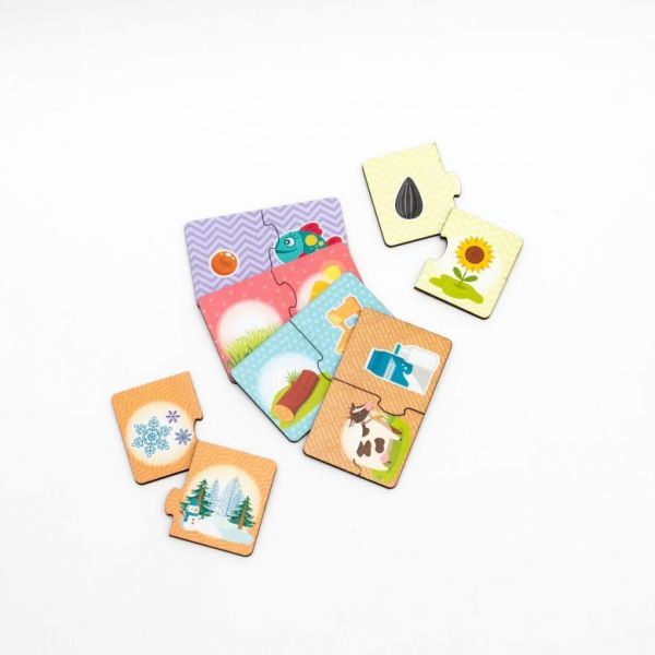 Пазл - набор Было-стало WoodLandToys Пазл - набор Было-стало WoodLandToys