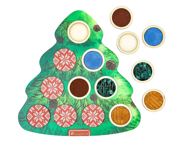 Тактильная игра Елочка Smile Decor