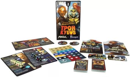Настольная игра Lavka Games Трон Кубов. Первый сезон. Монах vs Паладин