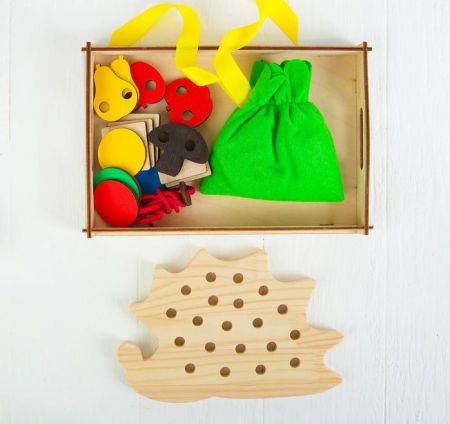 Развивающая игра "Добрый ежик" Smile Decor