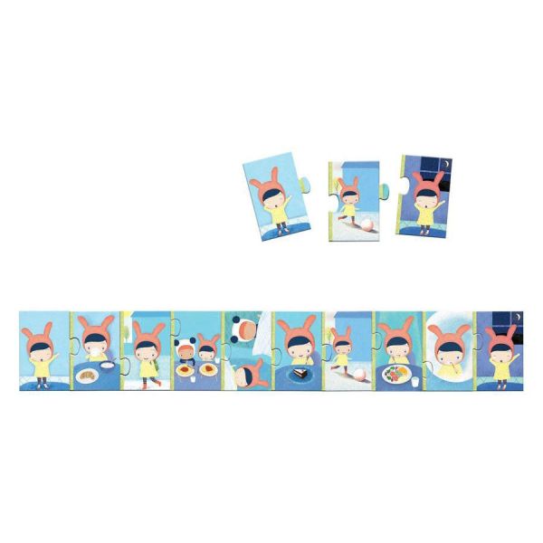 Пазл Djeco Как прошел мой день?