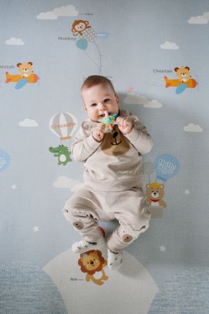 Детский коврик Parklon Eco Clean Летучие Мишки, 210x140x1.3 см