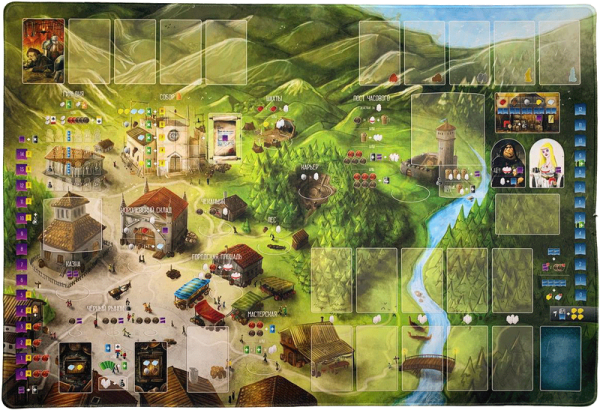 Плеймат (неопреновый игровой коврик) для игры Lavka Games Архитекторы западного королевства