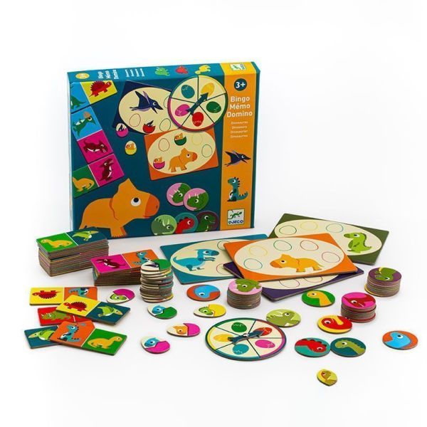 Настольная игра Мемо Динозавры Djeco