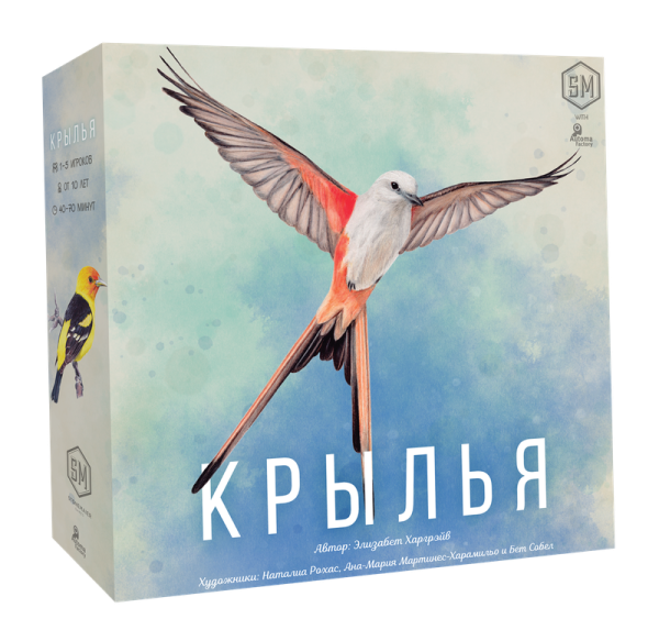 Настольная игра Lavka Games Крылья