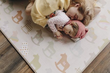 Детский коврик Parklon Sillky Деревянные лошадки 230x140x1.2 см