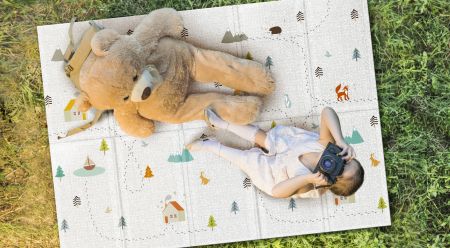 Коврик детский складной Parklon Portable Лес чудес 200x140x1 см