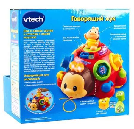 Игрушка-каталка VTech Говорящий жук