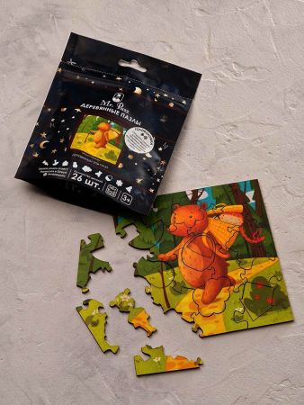 Деревянный пазл "Маша и Медведь" Mr. Puzz