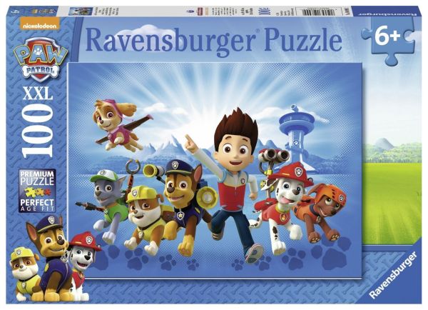 Пазл Ravensburger Щенячий патруль спешит на помощь 100 эл.