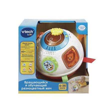 Развивающая игрушка VTech Вращающийся и обучающий мяч
