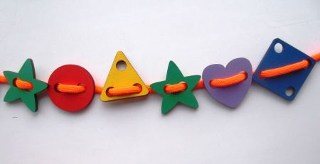Шнуровка Геометрические фигуры Smile Decor