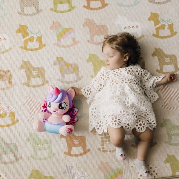 Детский коврик Parklon Sillky Деревянные лошадки 230x140x1.2 см