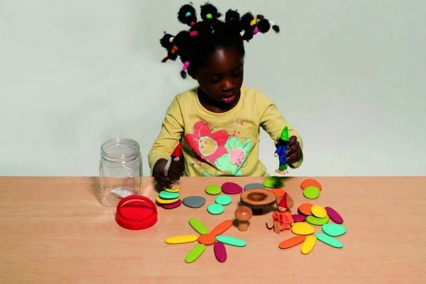 Набор Junior "Радужные камешки. Природные цвета" Edx education