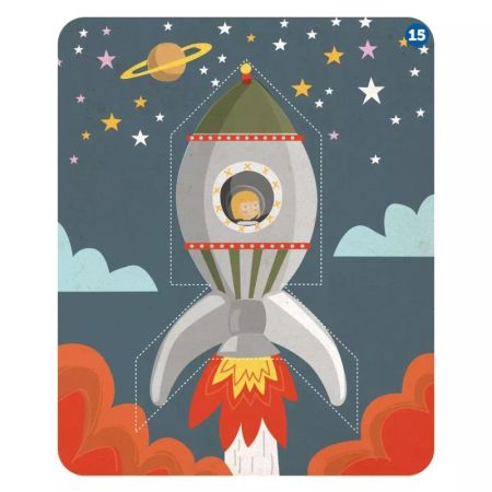 Развивающая игрушка Танграм. Волшебные картинки с карточками Learning Resources