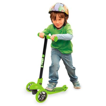 Самокат YVolution Glider Air зеленый