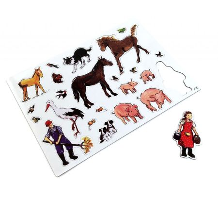 Магнитная игра Egmont toys Ферма