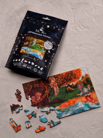 Деревянный пазл "У лукоморья" Mr. Puzz