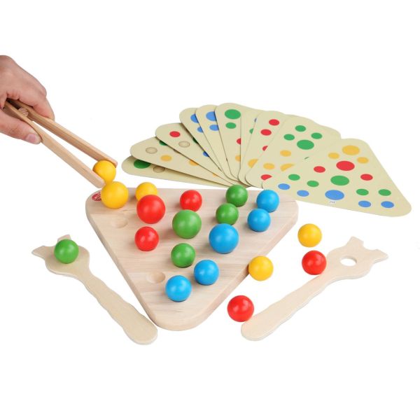 Деревянная игрушка Магический треугольник Lucy&Leo