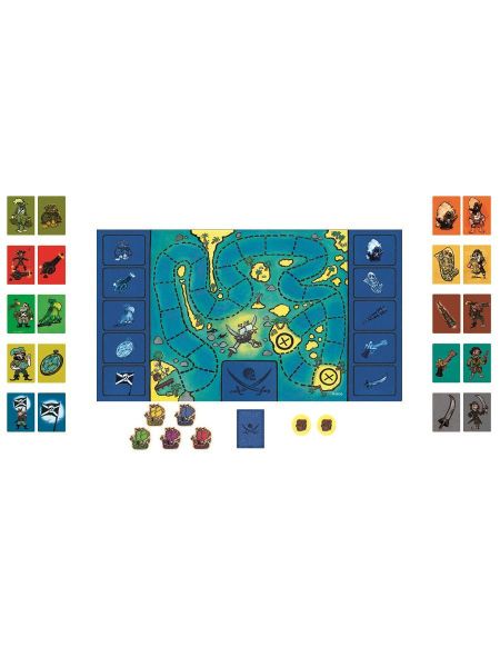 Настольная игра Пираты Djeco