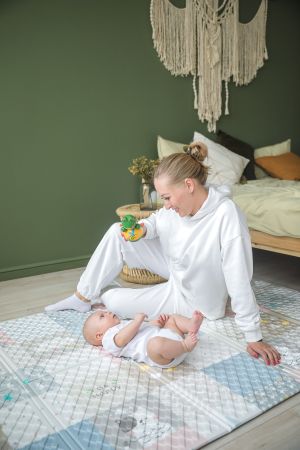 Портативный коврик Parklon Marshmallow Пэчворк 120x200x1 см