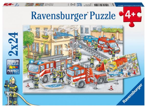 Пазл Ravensburger Герои в действии 2х24 элемента