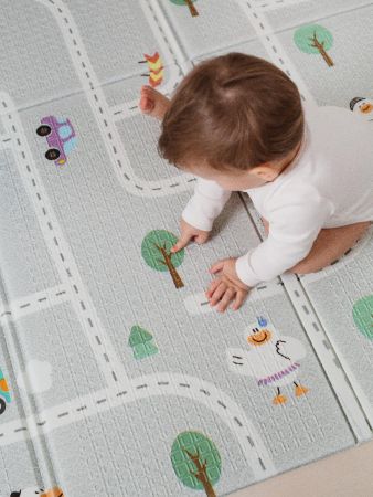 Коврик детский складной Parklon Portable Дорога в Крякленд 200x140x1 см
