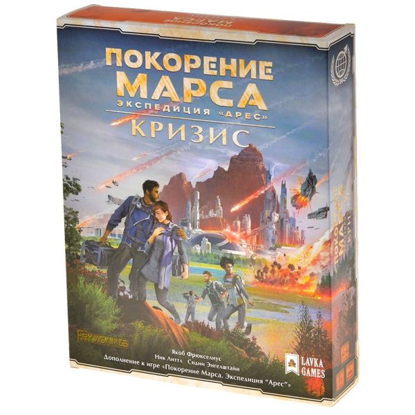 Дополнение для настольной игры Lavka Games Покорение Марса. Экспедиция Арес. Кризис
