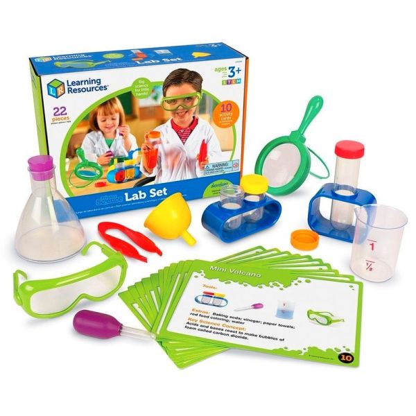 Игровой набор Моя первая лаборатория. Юный исследователь на русском языке Learning Resources