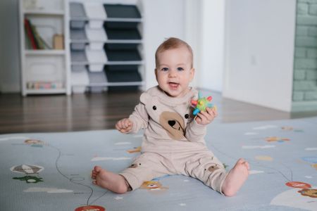 Детский коврик Parklon Eco Clean Летучие Мишки, 210x140x1.3 см