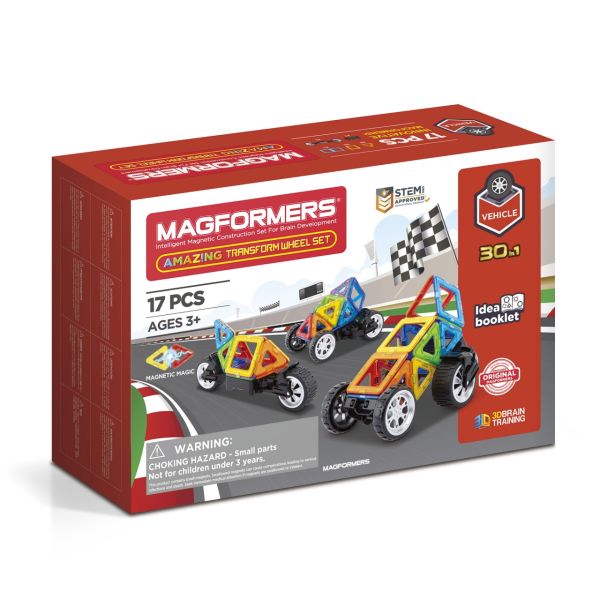 Магнитный конструктор Magformers Amazing Transform Wheel Set