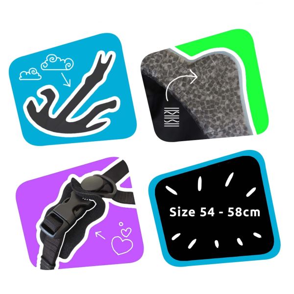 Шлем SWAT (черный) Crazy Safety