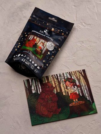 Деревянный пазл В лесу Mr. Puzz