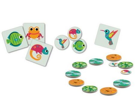 Настольная игра Мемо Тропики Djeco