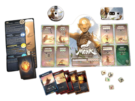 Настольная игра Lavka Games Трон Кубов. Первый сезон. Монах vs Паладин