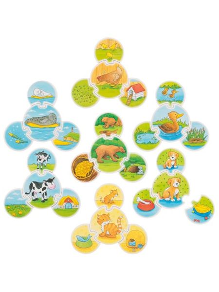 Логическая игра Животные Goki