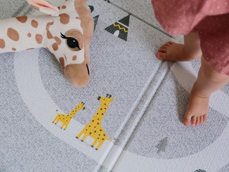 Коврик детский складной Parklon Sillky Portable Новые лесные тропинки 200x140x1 см