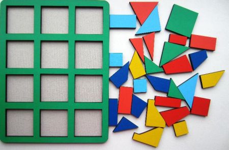 Сложи Квадрат. Б.П.Никитин, 1 уровень (макси) Smile Decor