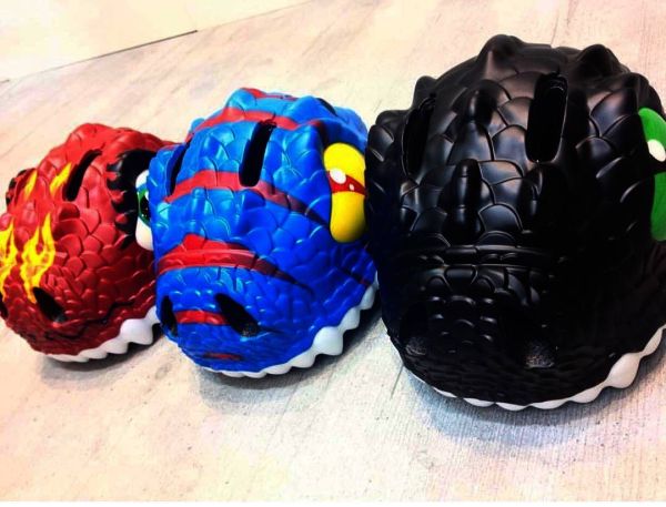 Шлем Blue Dragon коллекция 2017 (синий дракон) Crazy Safety